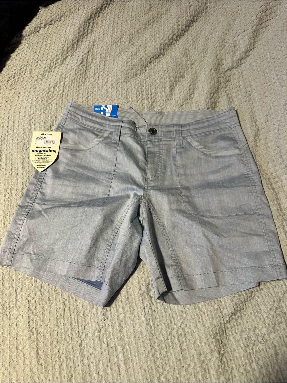 Kuhl Women's Light Gray Casual Bermudas